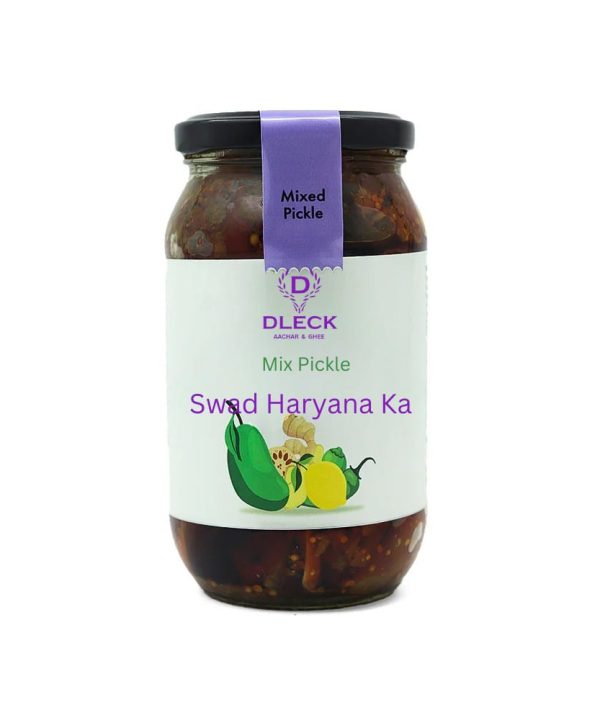 Dleck food bazaar | red chilli 500mg pickle – swad haryana ka